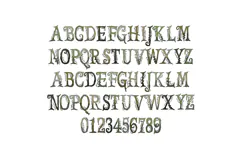 Abomination - Scary Halloween Color Font Product Image 8