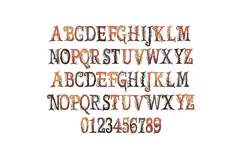 Abomination - Scary Halloween Color Font Product Image 10