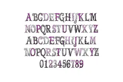 Abomination - Scary Halloween Color Font Product Image 12