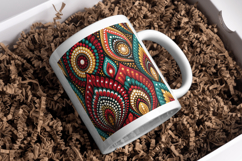 Aboriginal Dot Art Seamless Patterns Product Image 7