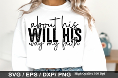 Christian SVG Design - Be Still and Know That I Am God Product Image 2