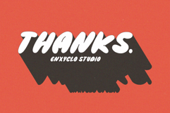 Abromies - Bold Fat Bubble Logo Branding Font Product Image 15