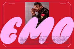 Abromies - Bold Fat Bubble Logo Branding Font Product Image 5