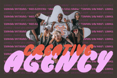 Abromies - Bold Fat Bubble Logo Branding Font Product Image 7