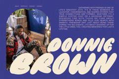 Abromies - Bold Fat Bubble Logo Branding Font Product Image 9