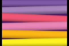 Abstract colorful strip line paper cut background Product Image 2