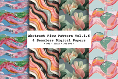 Abstract Flow Seamless Pattern Vol.1.6 - 4 PNG Product Image 1