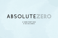 Absolute Zero Duo - Solid and Outline Product Image 1