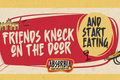 Absorbia - Unique Display Brush Font Product Image 2