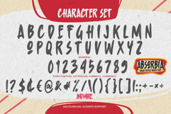 Absorbia - Unique Display Brush Font Product Image 7