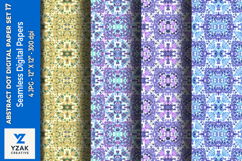 Abstract Dot Digital Paper Set 17 Product Image 1