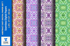 Abstract Dot Digital Paper Set 1 Product Image 1