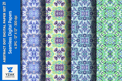Abstract Dot Digital Paper Set 21 Product Image 1