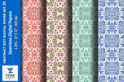 Abstract Dot Digital Paper Set 25 Product Image 1