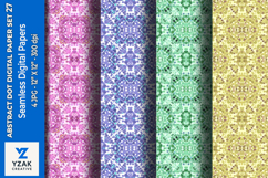 Abstract Dot Digital Paper Set 27 Product Image 1
