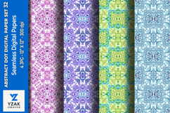 Abstract Dot Digital Paper Set 32 Product Image 1