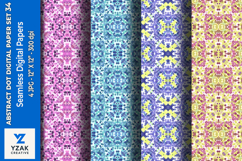 Abstract Dot Digital Paper Set 34 Product Image 1