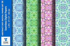 Abstract Dot Digital Paper Set 36 Product Image 1