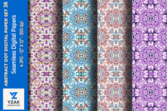 Abstract Dot Digital Paper Set 38 Product Image 1