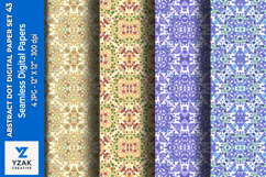 Abstract Dot Digital Paper Set 43 Product Image 1