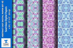Abstract Dot Digital Paper Set 45 Product Image 1