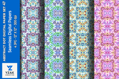 Abstract Dot Digital Paper Set 47 Product Image 1