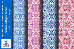 Abstract Dot Digital Paper Set 4 Product Image 1