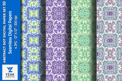 Abstract Dot Digital Paper Set 50 Product Image 1