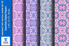 Abstract Dot Digital Paper Set 52 Product Image 1