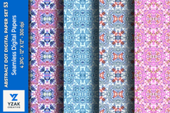 Abstract Dot Digital Paper Set 53 Product Image 1