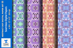 Abstract Dot Digital Paper Set 55 Product Image 1