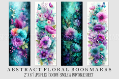 Floral Bookmarks, Feminine Bookmarks, Pretty Bookmarks, s5 Product Image 1