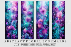 Floral Bookmarks, Feminine Bookmarks, Pretty Bookmarks, s8 Product Image 1