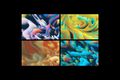 Abstract 3D Landscapes Product Image 2