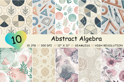 abstract math pattern, geometric algebra design, intellectual formula paper, watercolor equation background, scientific graph art, modern calculus pattern, academic watercolor design, muted equation paper, graph theory art, scientific study pattern