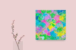 Colorful Abstract Printable Wall Art, Textured Background Product Image 2