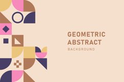 Abstract background with geometric shape texture design Product Image 1