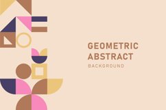 Abstract background with geometric shape texture isolated Product Image 1