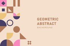 Abstract background with geometric shape texture template Product Image 2