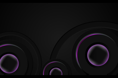 Abstract black geometric wallpaper background with purple Product Image 2