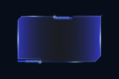 Abstract blue futuristic background of technology sci fi Product Image 1