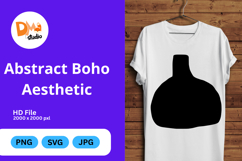 Abstract Boho Aesthetic - Organic Shapes PNG|SVG|JPG Product Image 1
