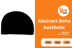 Abstract Boho Aesthetic - Organic Shapes PNG|SVG|JPG Product Image 1