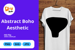 Abstract Boho Aesthetic - Organic Shapes PNG|SVG|JPG Product Image 1