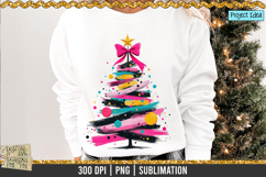 Abstract Christmas Tree is a professional design that is available at 300dpi PNG to use for Sublimation, iron-on transfer, DTG Printing and normal printing.