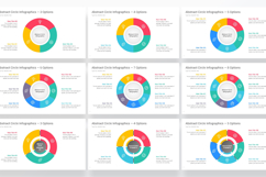Abstract Circle Infographics PowerPoint Templates Product Image 2