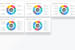 Abstract Circle Infographics PowerPoint Templates Product Image 3