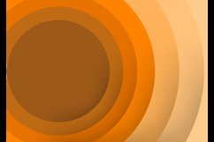 Abstract circle paper cut background Product Image 2