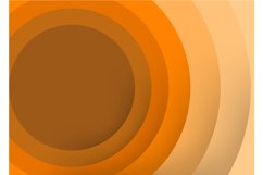 Abstract circle paper cut background Product Image 1