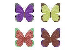 Abstract colorful butterflies Product Image 2